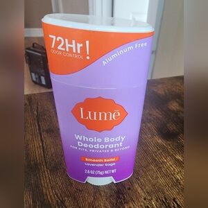 New never used Lume 72-hour odor control lavender sage deodorant